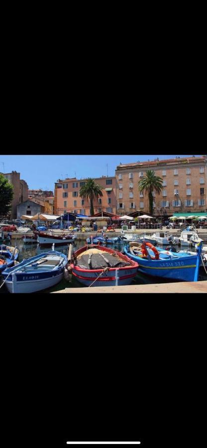 Ajaccio Magnifique T2 37M2 Centre Ville Vue Mer Au Bord De La Plage Neuf 4 Couchages Balcon Parking Prive Ferme Clim Wifi Ajaccio (Corsica) Exterior foto